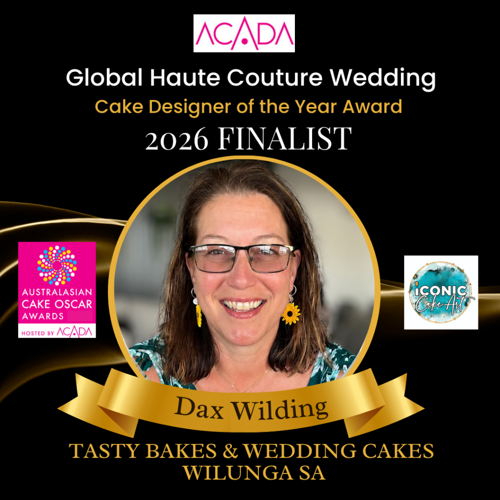 Australasian Cake Oscar Awards Haute Couture Wedding Cake Designer of the Year Award 2026 FINALISTS Australasian Cake Oscar Awards Haute Couture Wedding Cake Designer of the Year Award 2026 FINALISTS